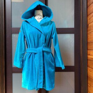 Lacoste Women's Bath Robe 100% Cotton - Size S